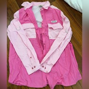 Pink Fishing Shirt